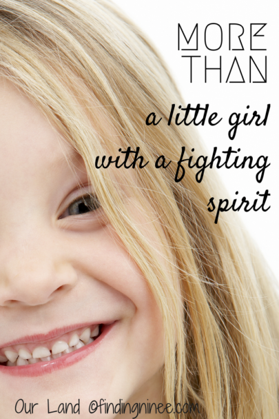More than a little girl in treatment