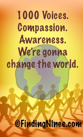 Compassion. Awareness. #1000Speak.