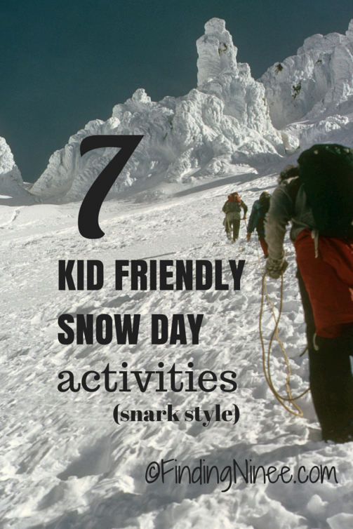 7 snow day projects for kids