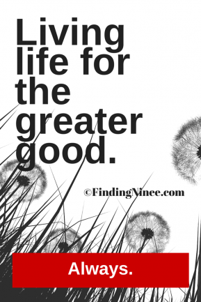 Living life for the greater good - Finding Ninee