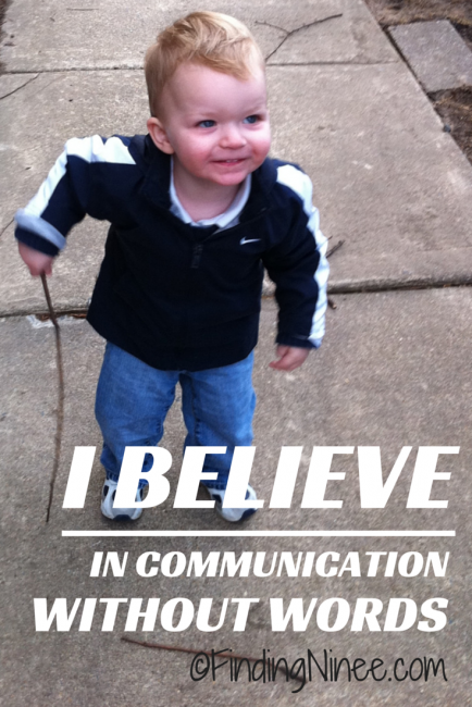 I believe in communication without words. #specialneeds - findingninee.com