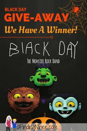Black Day Book - We have a winner - findingninee.com